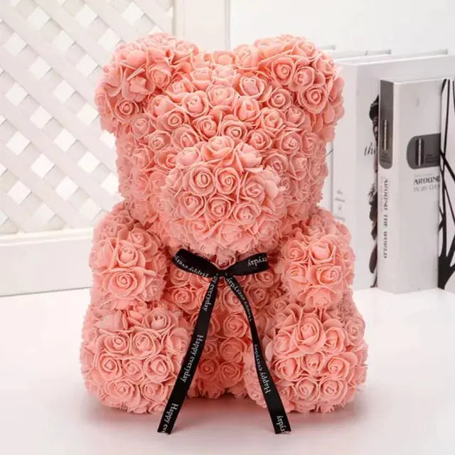 Valentine's RoseBloom Bear