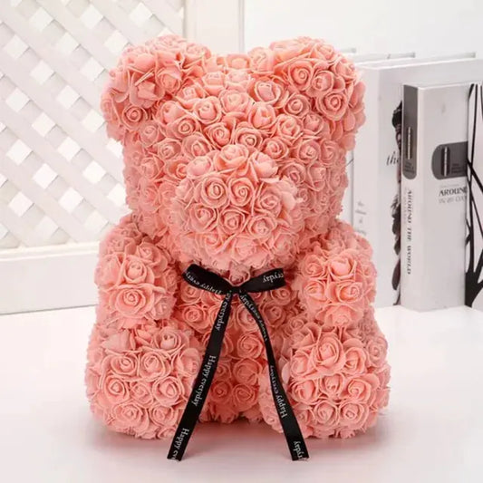 Valentine's RoseBloom Bear