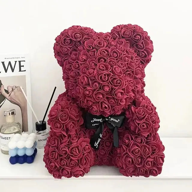 Valentine's RoseBloom Bear